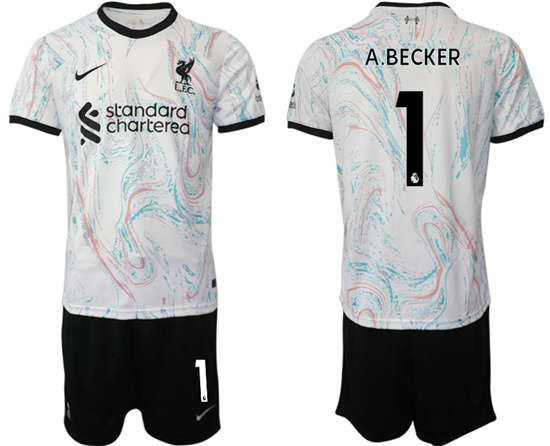2022-2023 Liverpool 1 A.BECKER away jerseys Suit