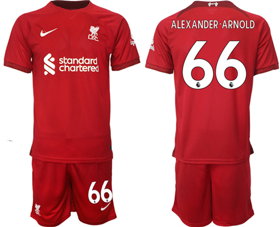 2022-2023 Liverpool 66 ALEXANDER-ARNOLD home jerseys Suit