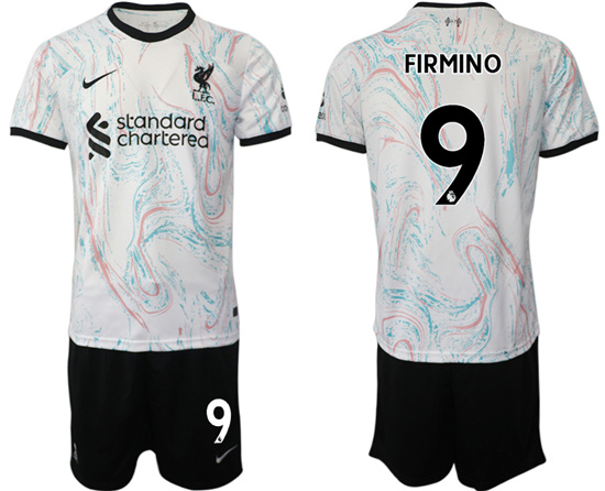 2022-2023 Liverpool 9 FIRMINO away jerseys Suit
