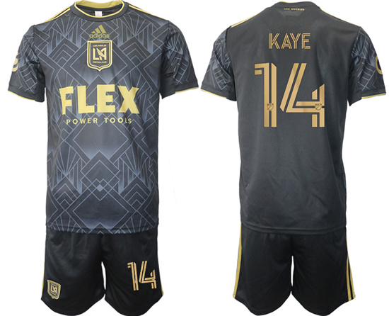 2022-2023 Los Angeles FC 14 KAYE home jerseys Suit