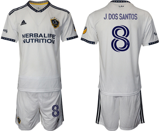 2022-2023 Los Angeles Galaxy 8 J.DOS SANTOS home jerseys Suit