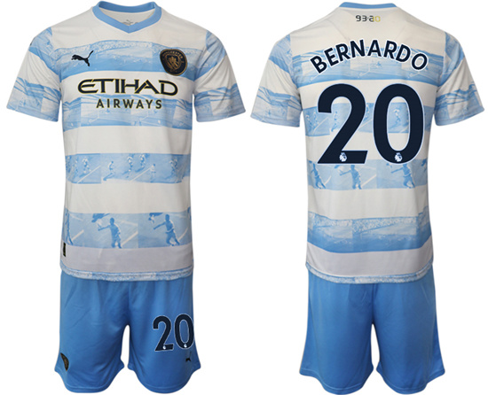 2022-2023 Manchester City 20 BERNARDO training jerseys Suit