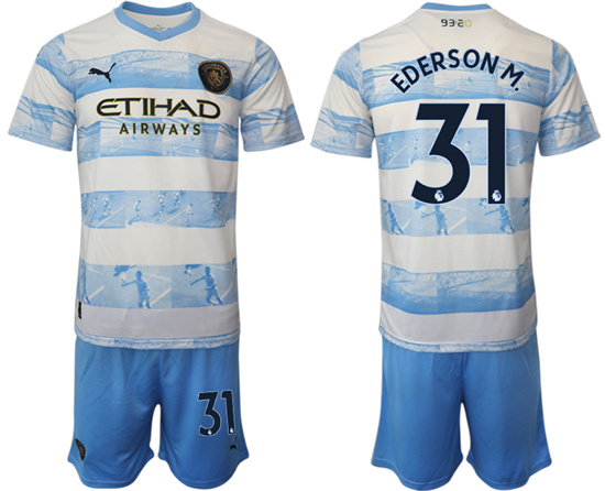 2022-2023 Manchester City 31 EDERSON M. training jerseys Suit