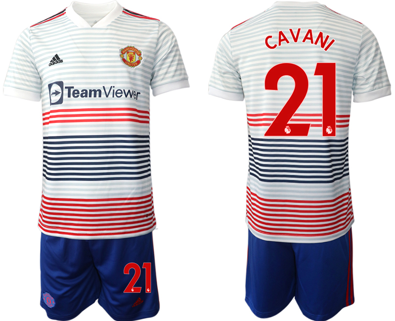 2022-2023 Manchester United 21 CAVANI away Jerseys suit