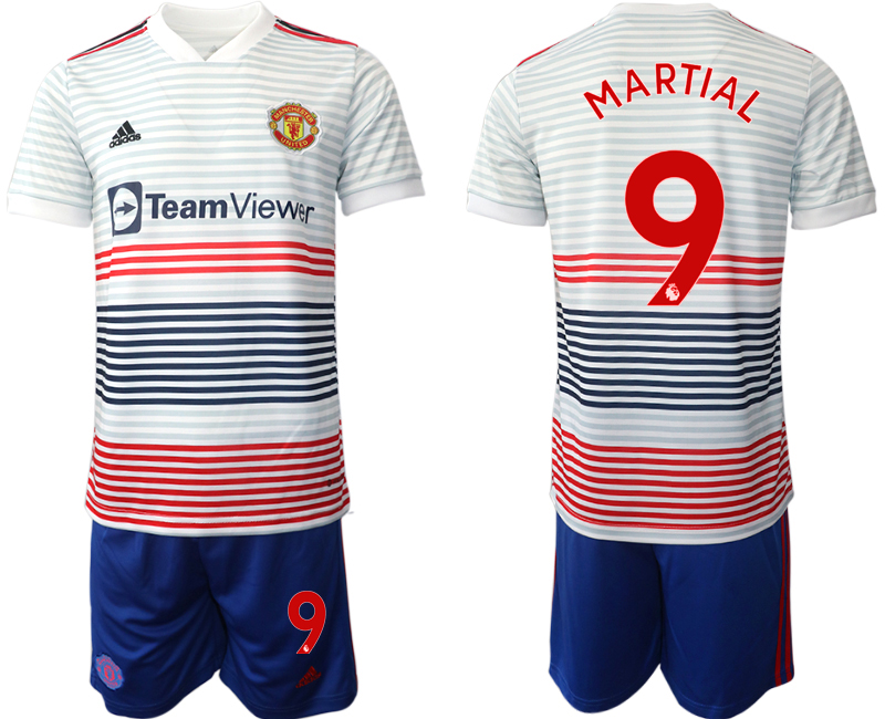 2022-2023 Manchester United 9 MARTIAL away Jerseys suit
