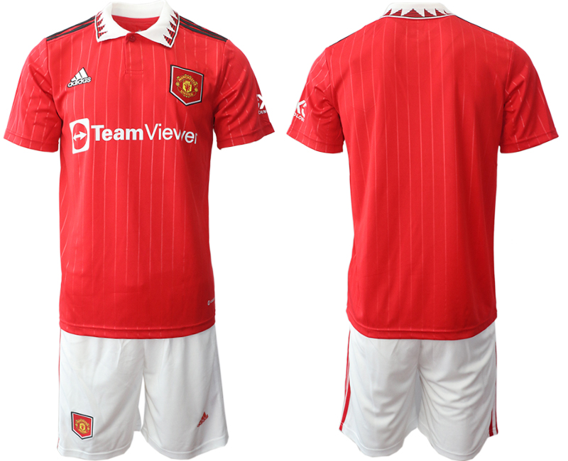 2022-2023 Manchester United BLANK Home Red Jerseys suit
