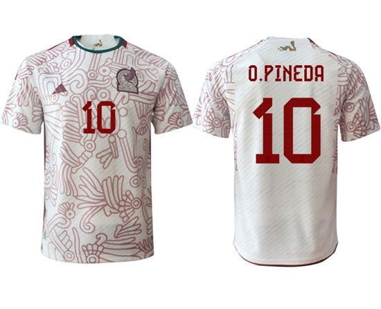 2022-2023 Mexico 10 O.PINEDA away aaa version jerseys