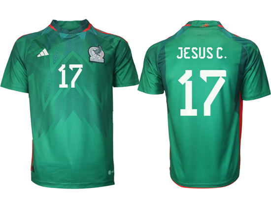 2022-2023 Mexico 17 JESUS C. home aaa version jerseys