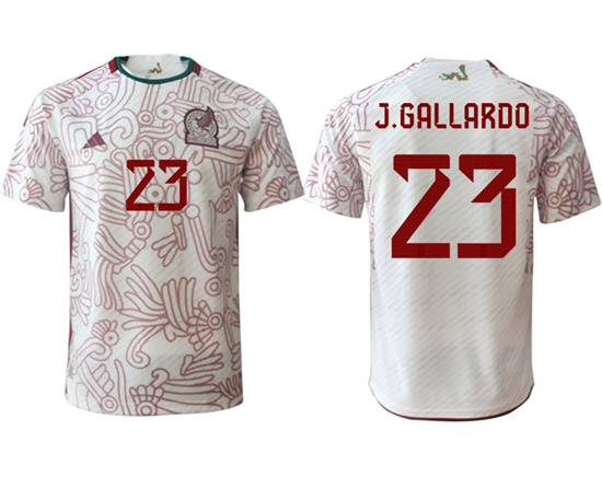 2022-2023 Mexico 23 J.GALLARDO away aaa version jerseys