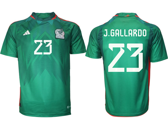 2022-2023 Mexico 23 J.GALLARDO home aaa version jerseys