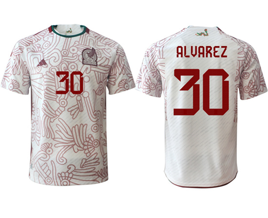 2022-2023 Mexico 30 ALVAREZ away aaa version jerseys