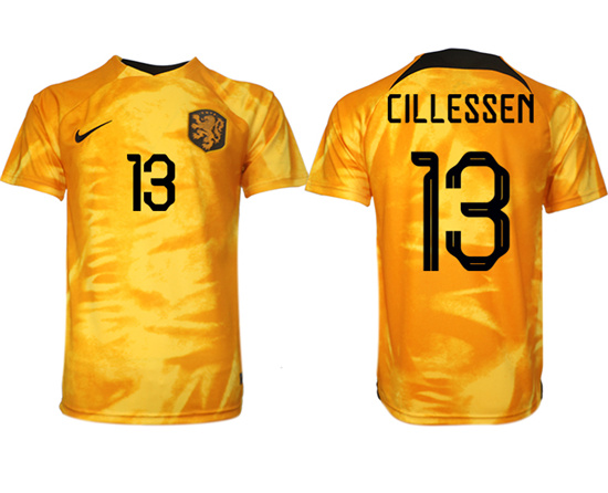 2022-2023 Netherlands 13 CILLESSEN home aaa version jerseys