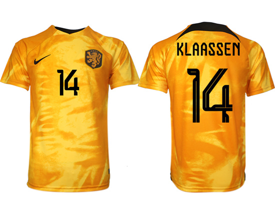 2022-2023 Netherlands 14 KLAASSEN home aaa version jerseys