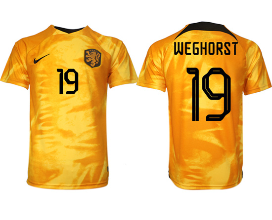 2022-2023 Netherlands 19 WEGHORST home aaa version jerseys