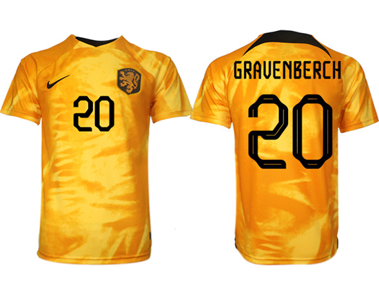 2022-2023 Netherlands 20 GRAVENBERCH home aaa version jerseys