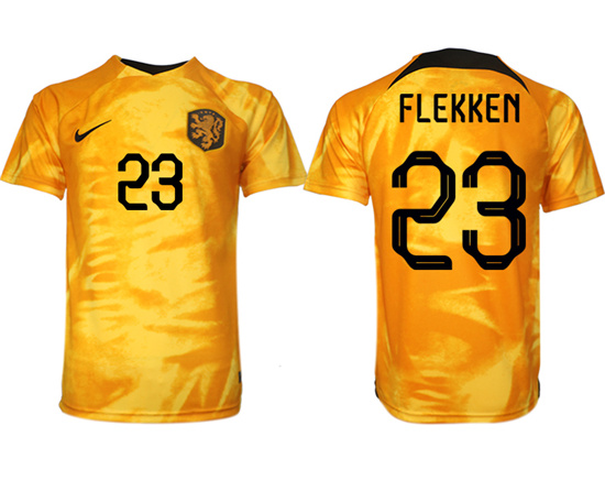 2022-2023 Netherlands 23 FLEKKEN home aaa version jerseys