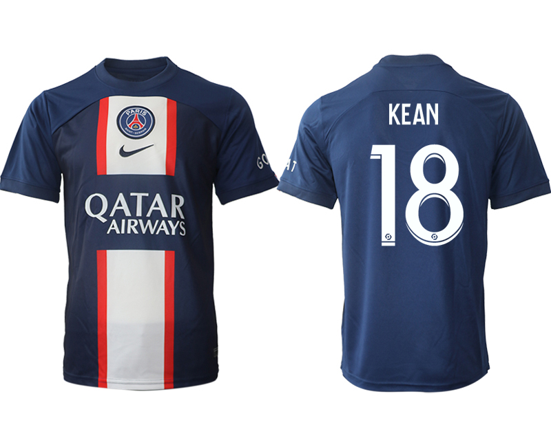 2022-2023 Paris St Germain 18 KEAN home aaa version jerseys