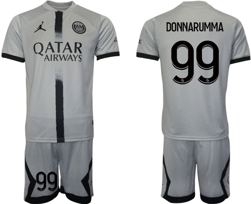 2022-2023 Paris saint germain 99 DONNARUMMA away jerseys Suit