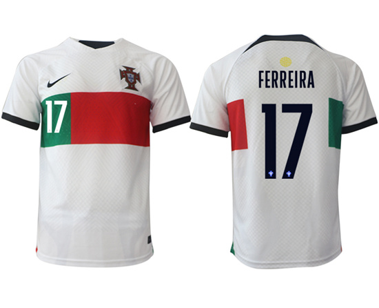 2022-2023 Portugal 17 FERREIRA away aaa version jerseys