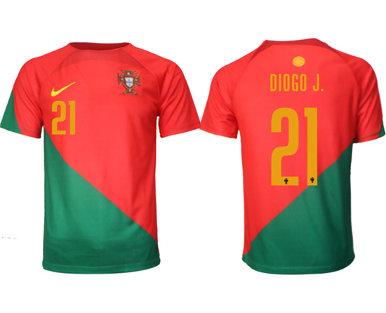 2022-2023 Portugal 21 DIOGO J. home aaa version jerseys