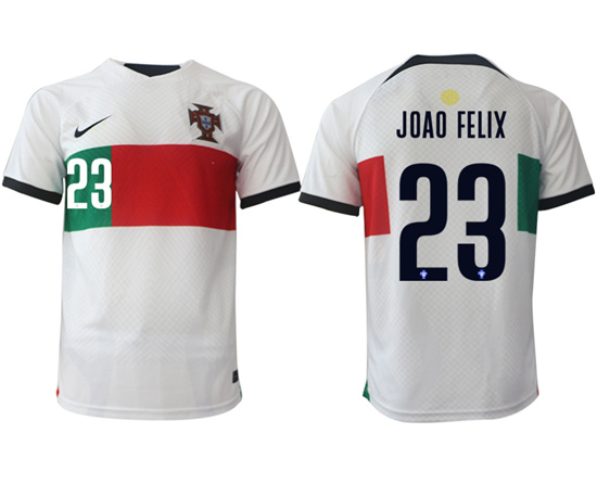 2022-2023 Portugal 23 JOAO FELIX away aaa version jerseys