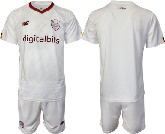 2022-2023 Rome Blank away jerseys Suit