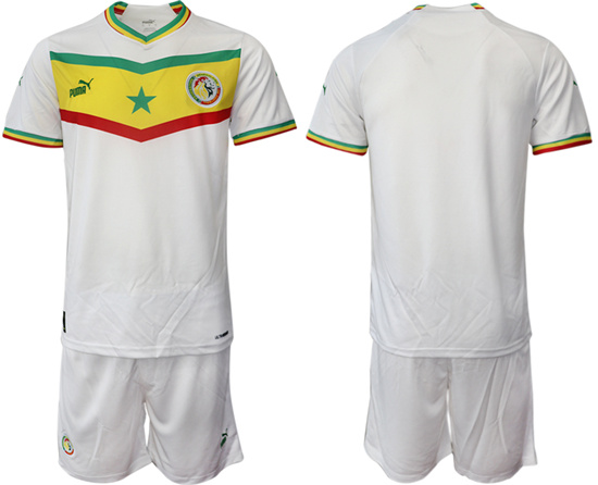 2022-2023 Senegal Blank home jerseys Suit