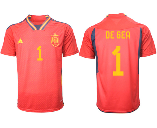 2022-2023 Spain 1 DE GEA home aaa version jerseys