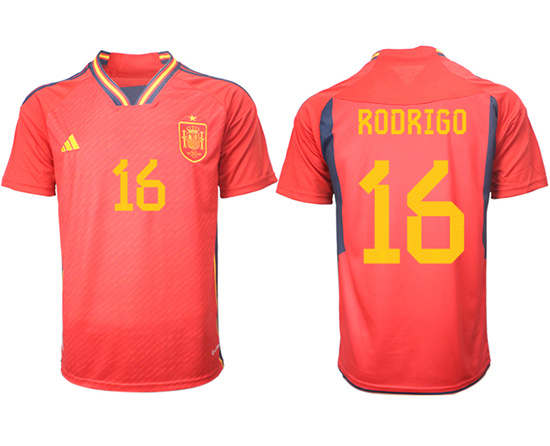 2022-2023 Spain 16 RODRIGO home aaa version jerseys