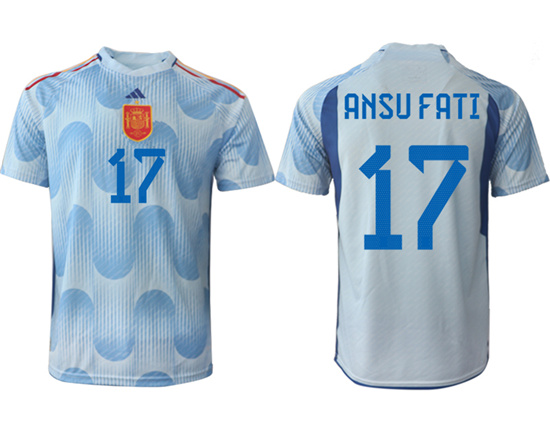 2022-2023 Spain 17 ANSU FATI away aaa version jerseys