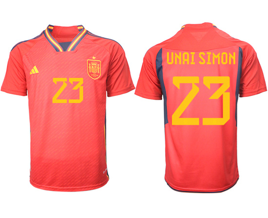 2022-2023 Spain 23 UNAI SIMON home aaa version jerseys