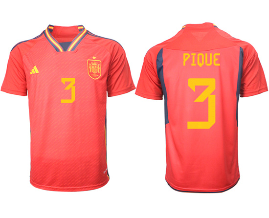 2022-2023 Spain 3 PIQUE home aaa version jerseys