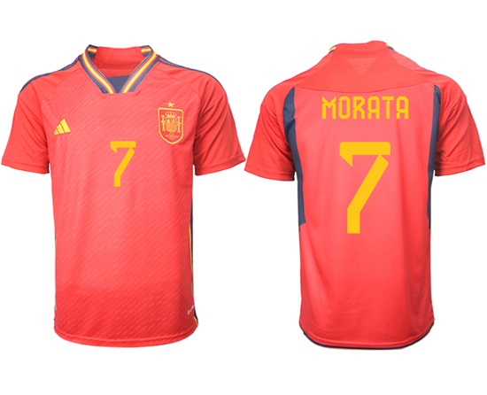 2022-2023 Spain 7 MORATA home aaa version jerseys