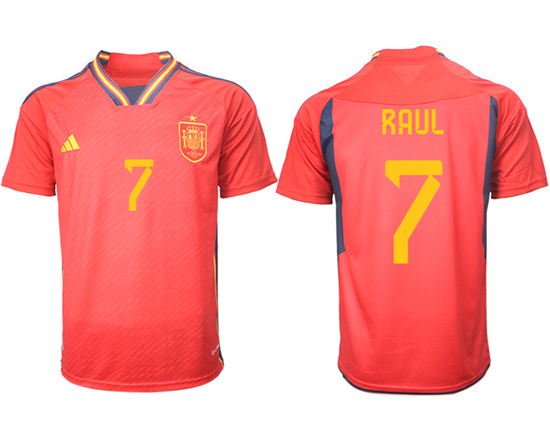 2022-2023 Spain 7 RAUL home aaa version jerseys