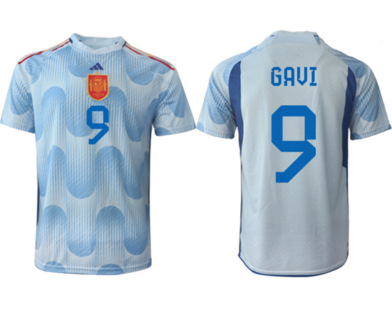2022-2023 Spain 9 GAVI away aaa version jerseys