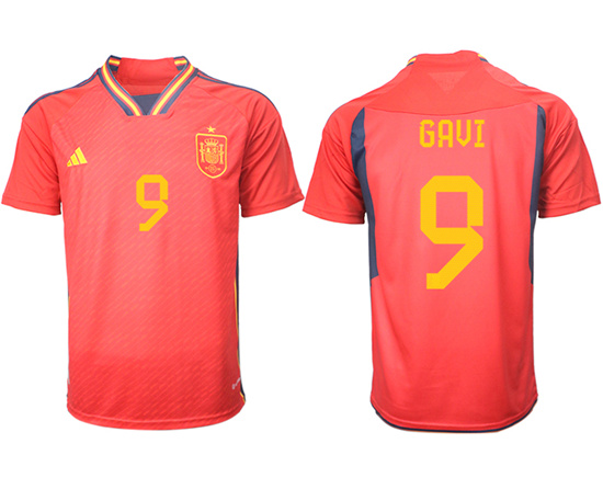 2022-2023 Spain 9 GAVI home aaa version jerseys