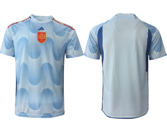 2022-2023 Spain Blank away aaa version jerseys