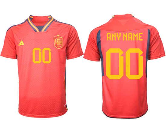 2022-2023 Spain Custom home aaa version jerseys
