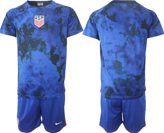 2022-2023 United States Blank away jerseys Suit