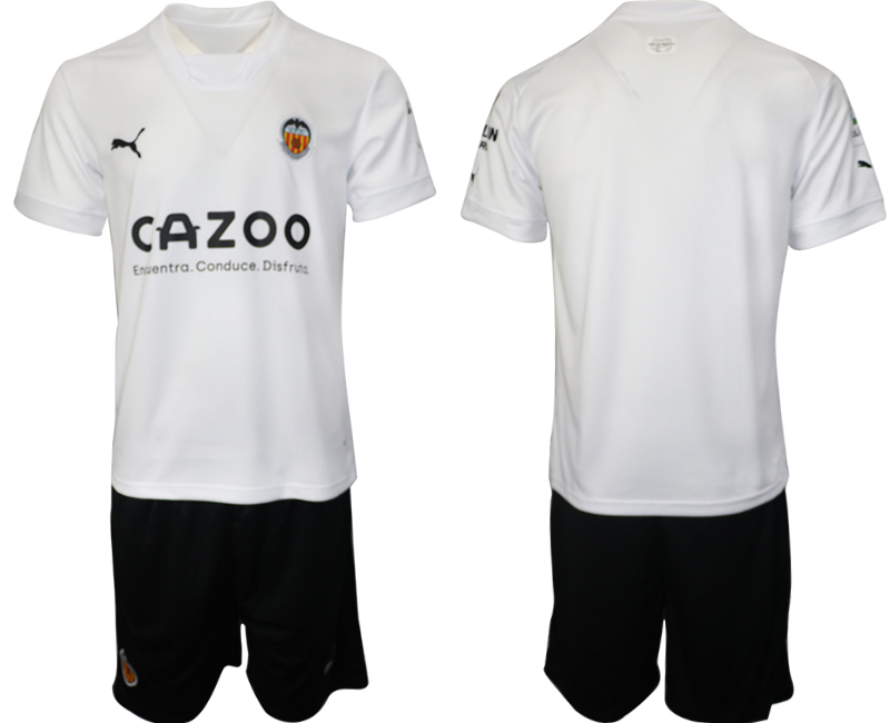 2022-2023 Valencia CF Blank home jerseys Suit