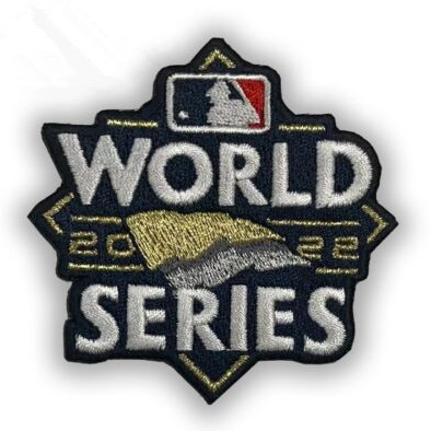 2022 MLB World Series Patch