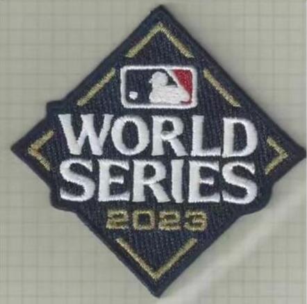 2023 MLB World Series Logo Embroidered Jersey Patch