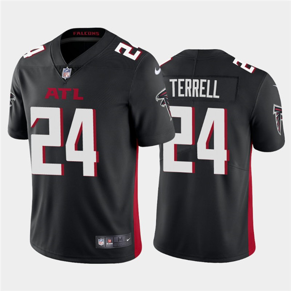 Men's Atlanta Falcons #24 A.J. Terrell New Black Vapor Untouchable Limited