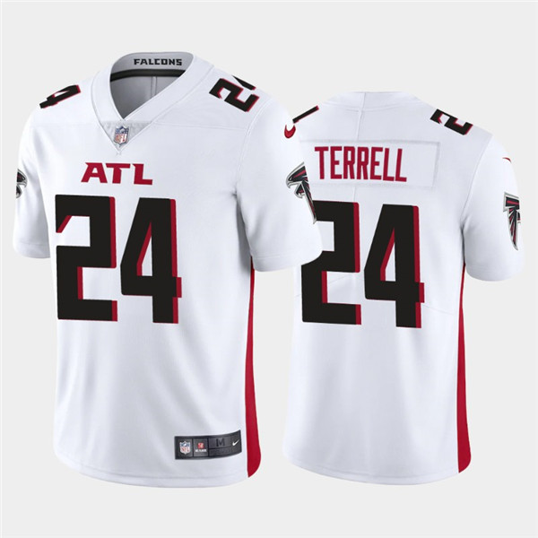 Men's Atlanta Falcons #24 A.J. Terrell New White Vapor Untouchable Limited