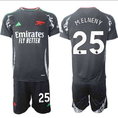 Men's Arsenal Away 25# M.ELNENY 2024-25 Suit Soccer Jerseys