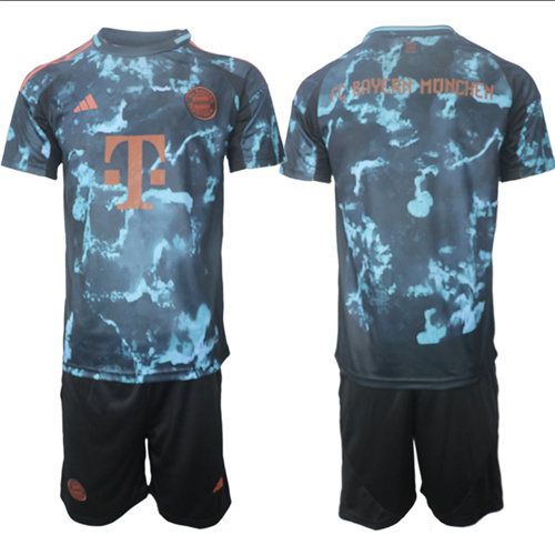 Men's Bayern München Away Custom Or Blank 2024-25 Suit Soccer Jerseys