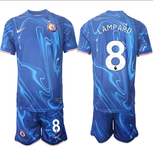 Men's Chelsea home 8# LAMPARD 2024-25 Suit Soccer Jerseys