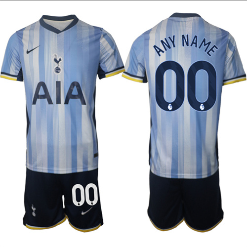 Men's Tottenham Hotspur away any name 2024-25 Suit Soccer Jerseys