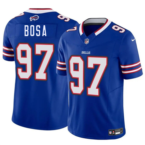 Men's Buffalo Bills #97 Joey Bosa Blue 2025 F.U.S.E. Vapor Untouchable Limited Football Stitched Jersey
