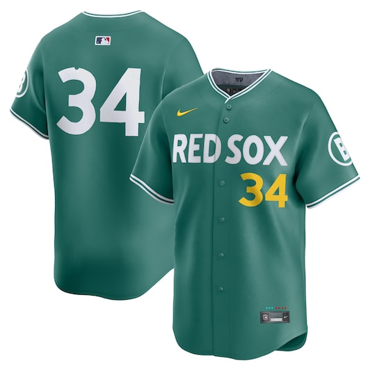 Men's Boston Red Sox ACTIVE PLAYER Custom Green 2025 City Connect Limited Stitched Baseball Jersey